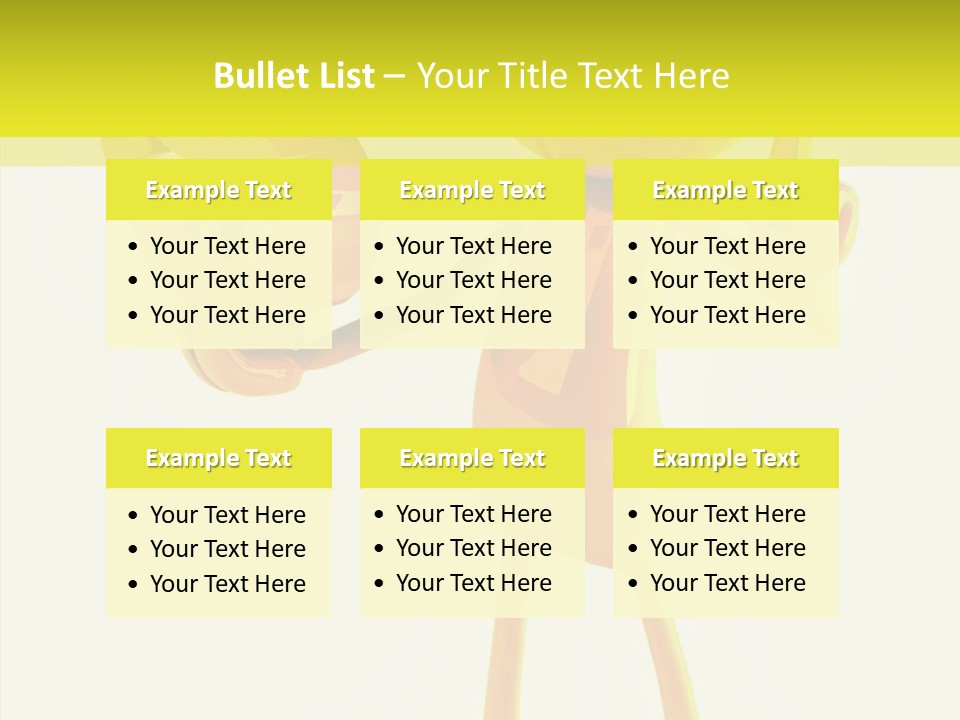 Elderly Finger White Background PowerPoint Template