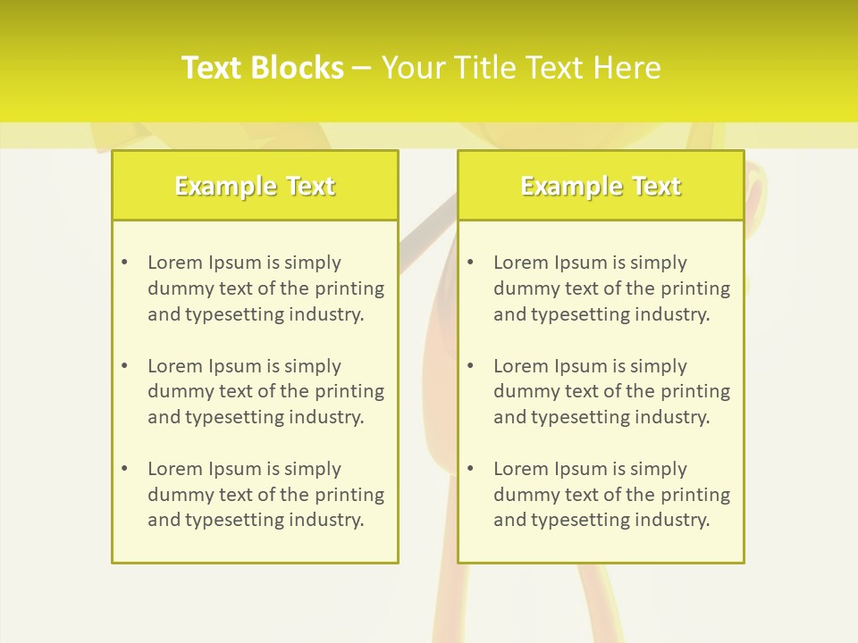 Elderly Finger White Background PowerPoint Template