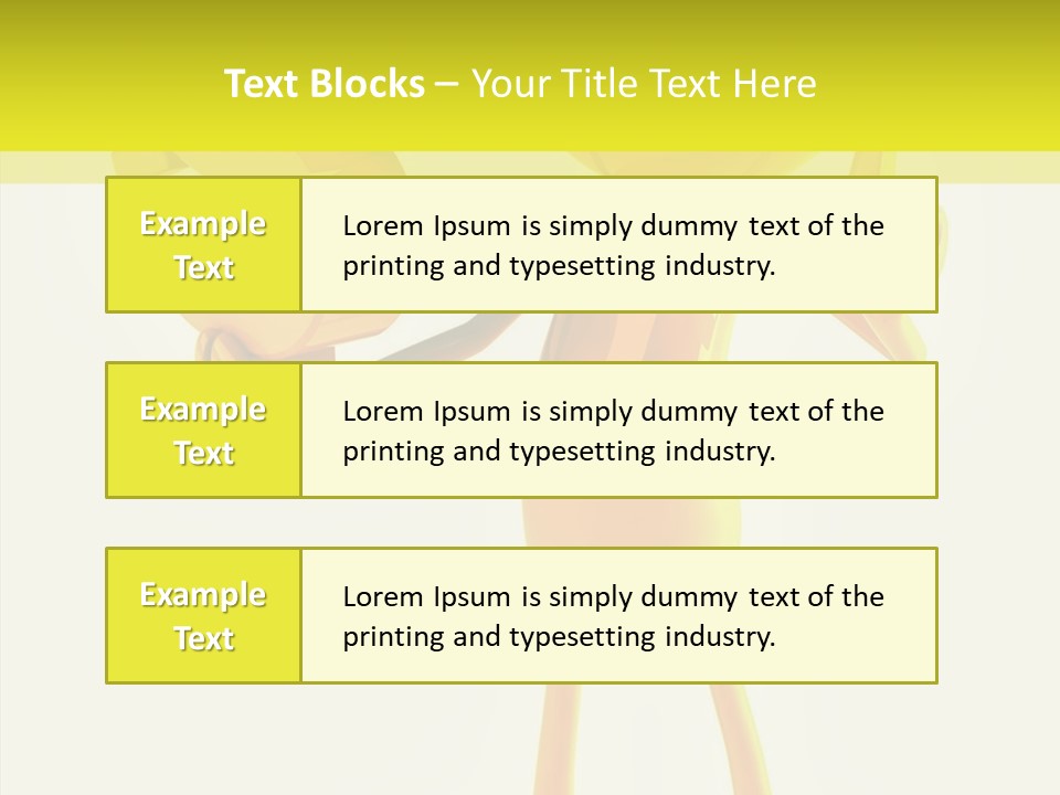 Elderly Finger White Background PowerPoint Template