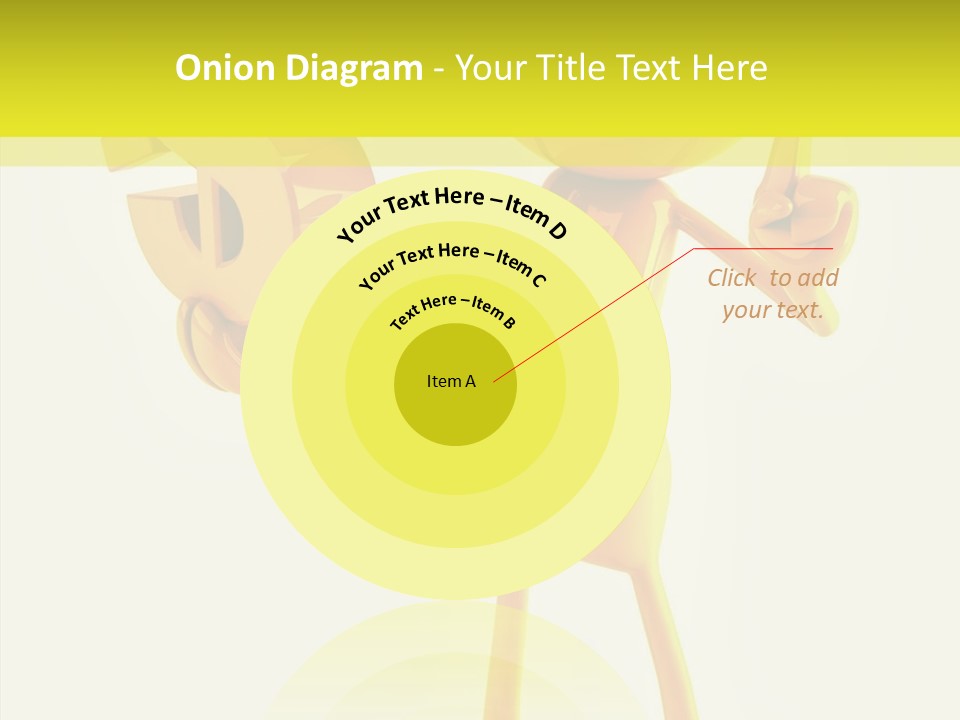 Elderly Finger White Background PowerPoint Template