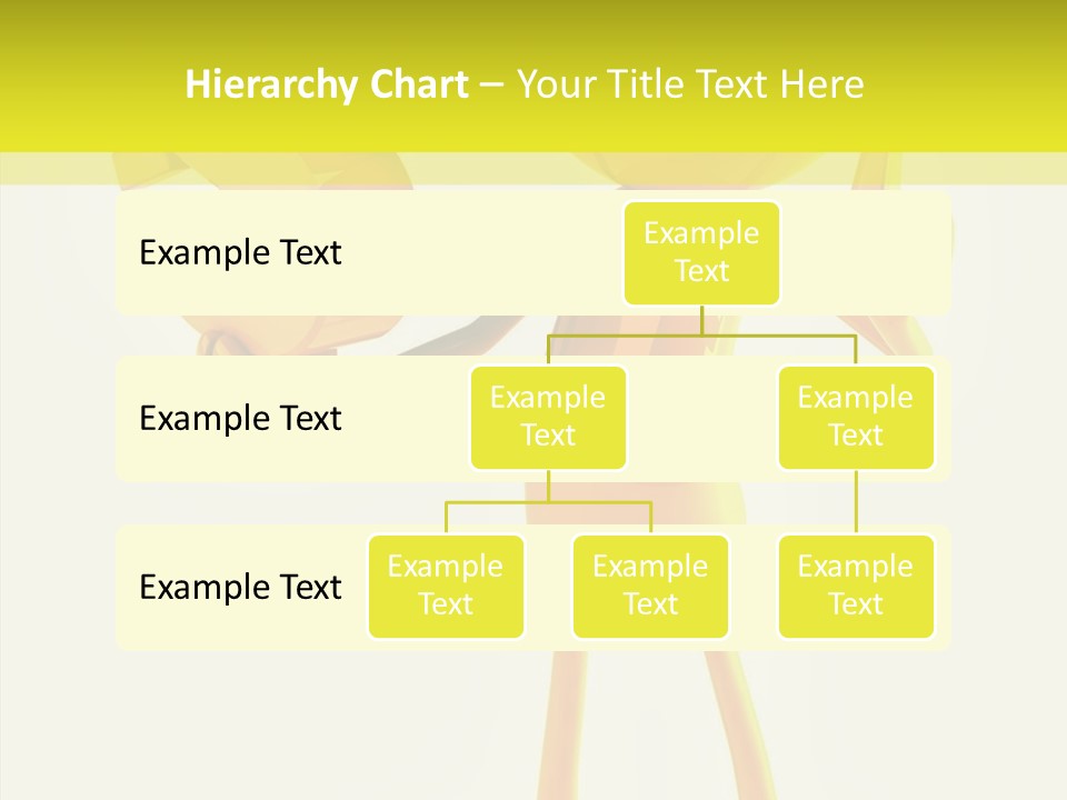 Elderly Finger White Background PowerPoint Template