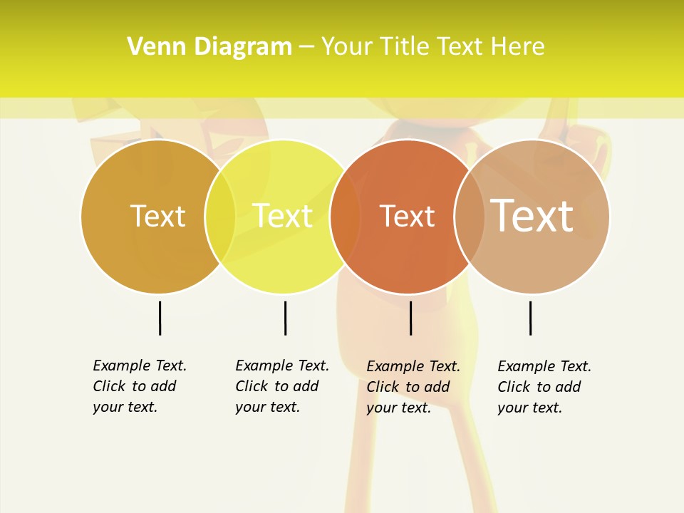 Elderly Finger White Background PowerPoint Template