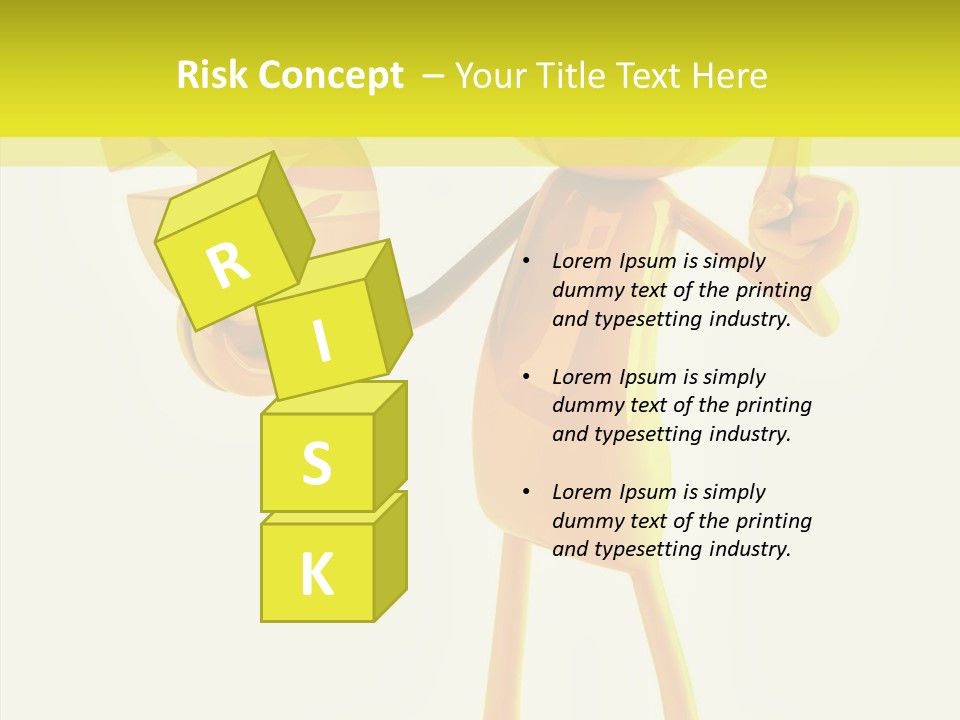 Elderly Finger White Background PowerPoint Template