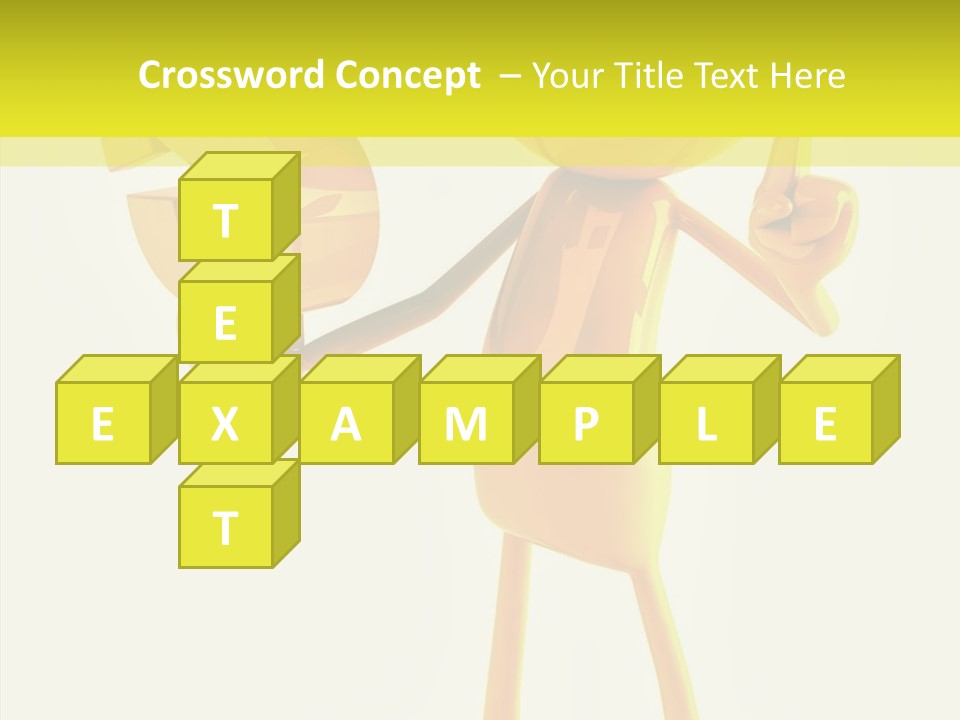 Elderly Finger White Background PowerPoint Template