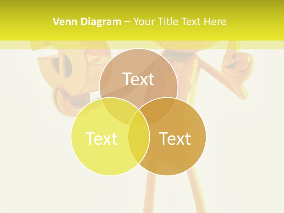 Elderly Finger White Background PowerPoint Template