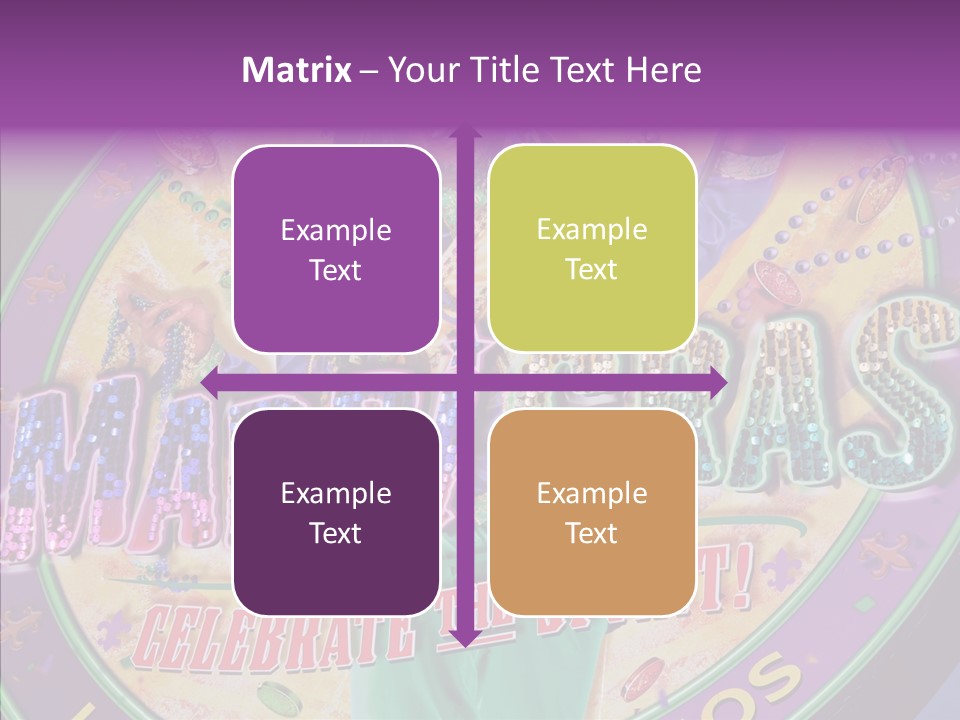 Female Old Assist PowerPoint Template