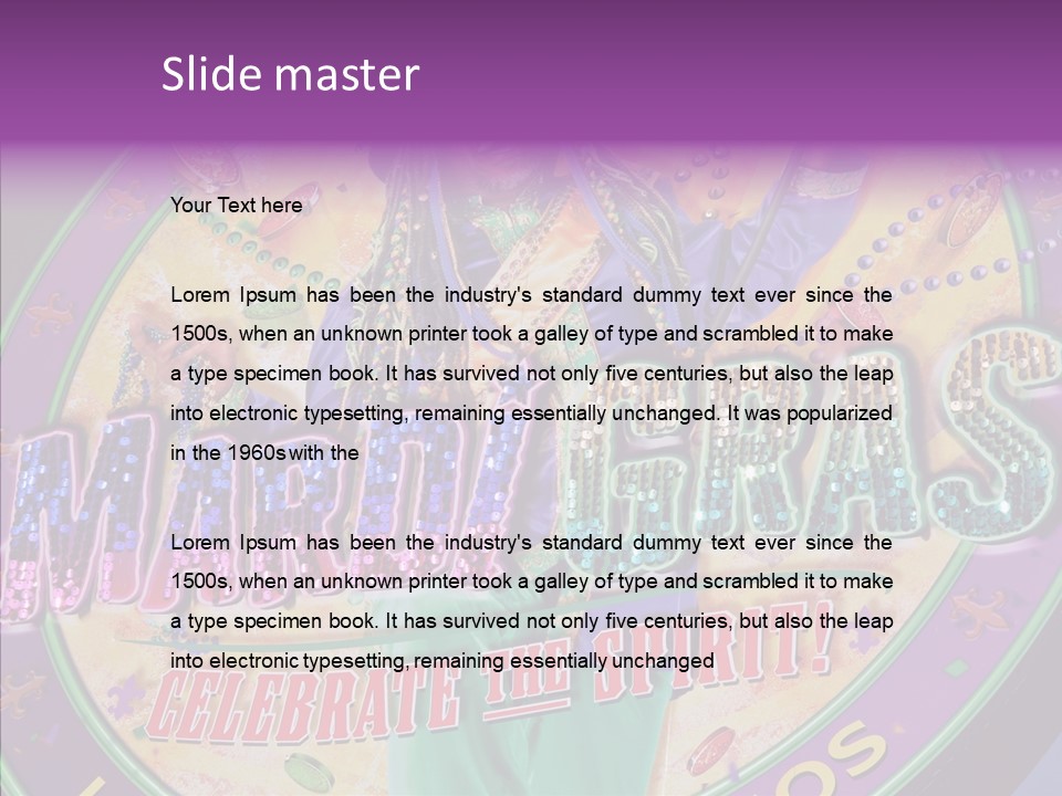 Female Old Assist PowerPoint Template