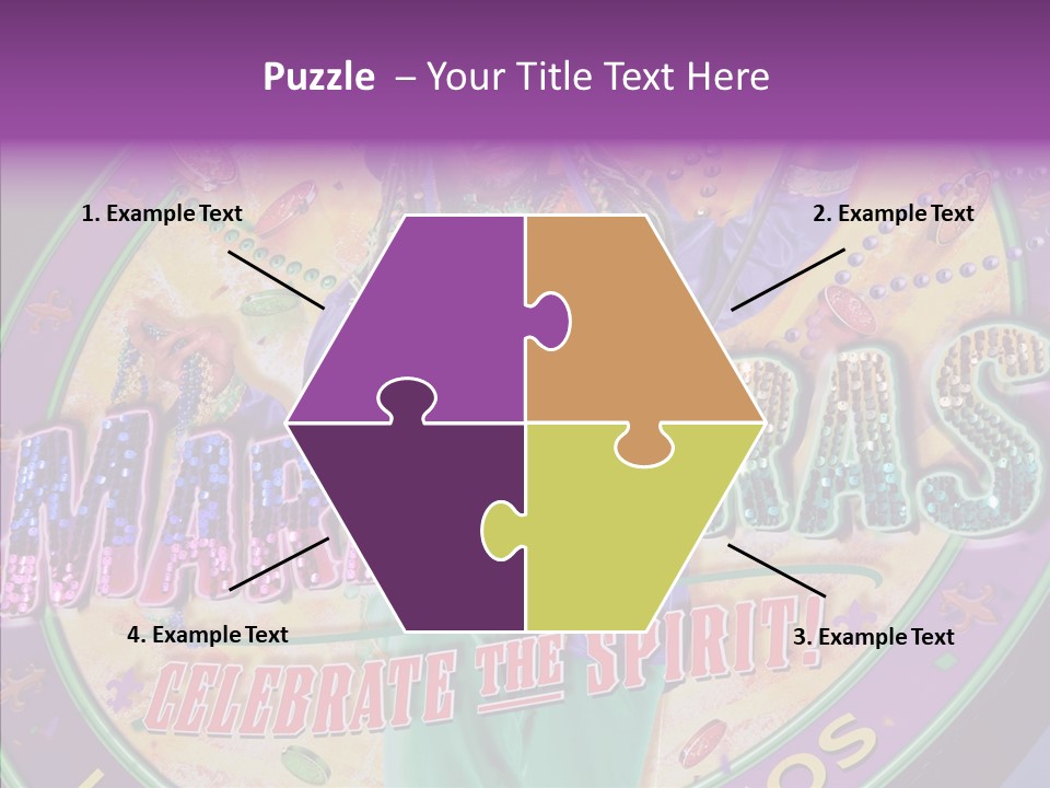 Female Old Assist PowerPoint Template