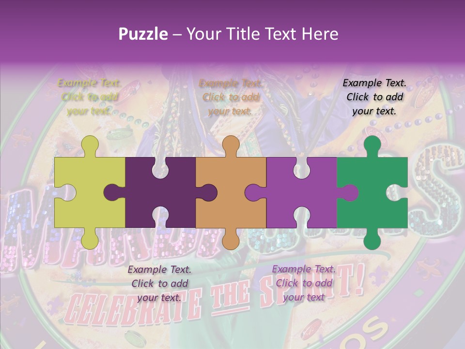 Female Old Assist PowerPoint Template