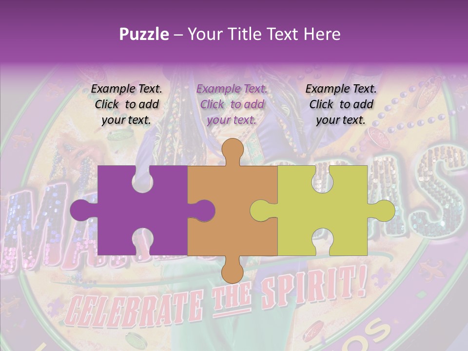 Female Old Assist PowerPoint Template