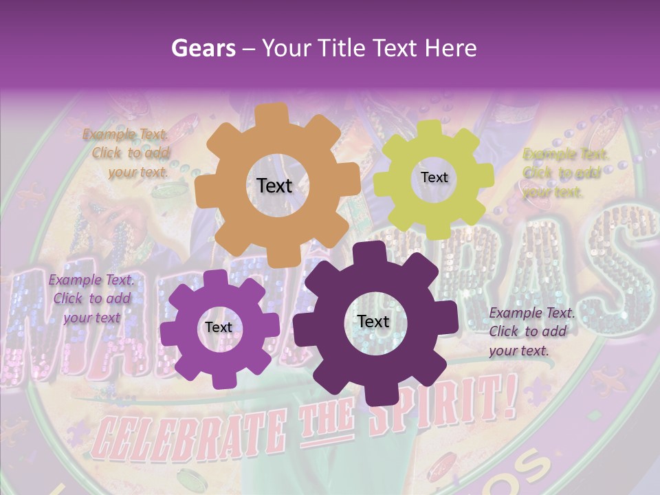 Female Old Assist PowerPoint Template