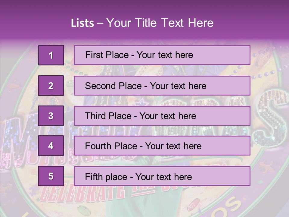 Female Old Assist PowerPoint Template