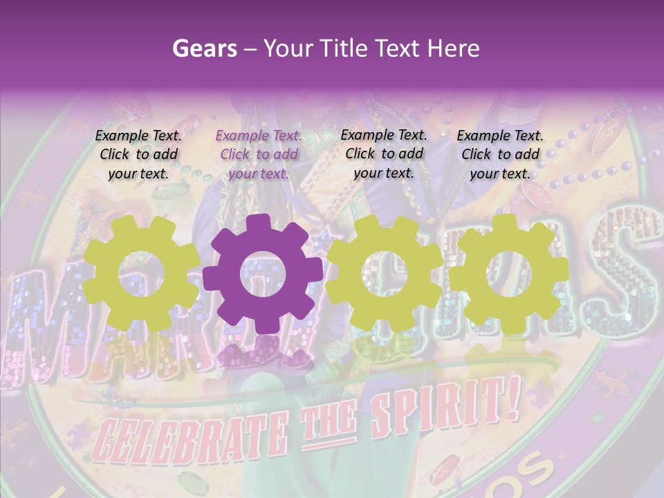 Female Old Assist PowerPoint Template