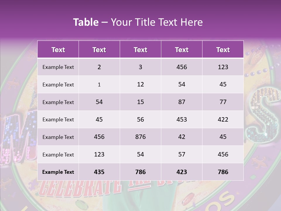 Female Old Assist PowerPoint Template