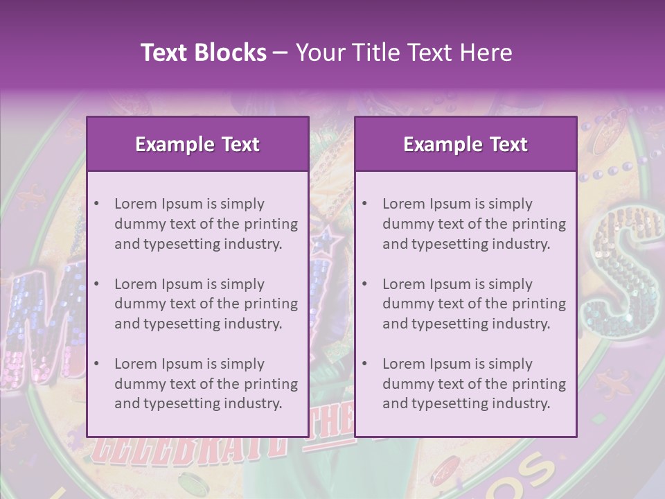 Female Old Assist PowerPoint Template