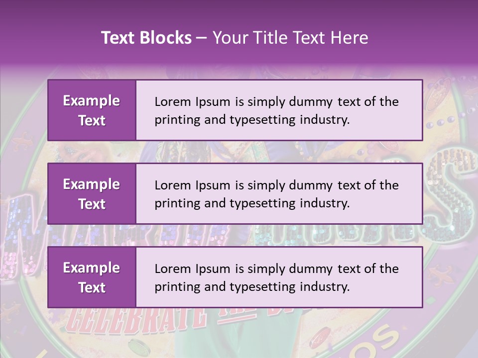 Female Old Assist PowerPoint Template