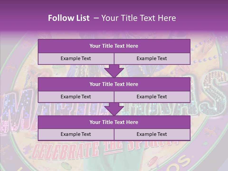 Female Old Assist PowerPoint Template