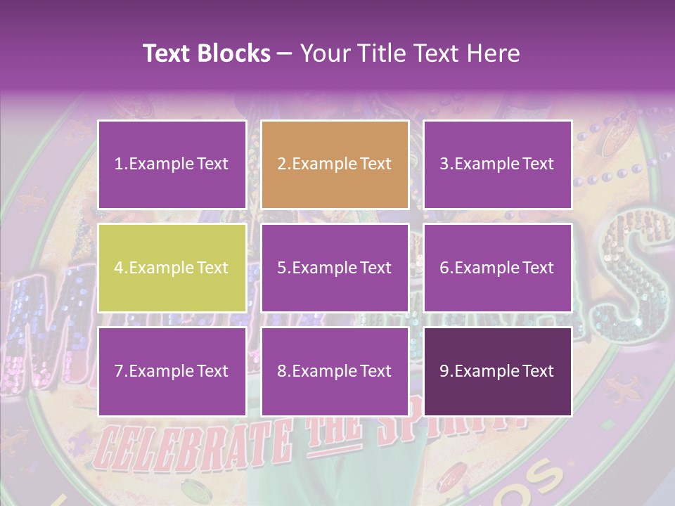 Female Old Assist PowerPoint Template