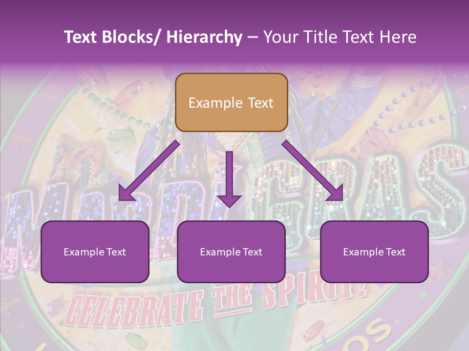 Female Old Assist PowerPoint Template