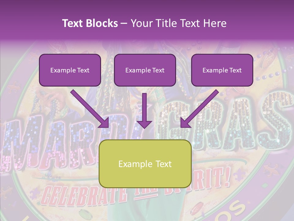 Female Old Assist PowerPoint Template