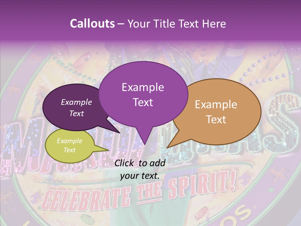 Female Old Assist PowerPoint Template