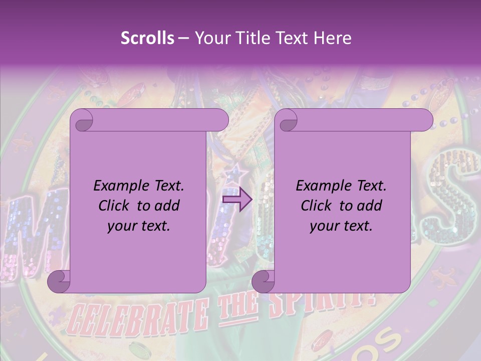 Female Old Assist PowerPoint Template