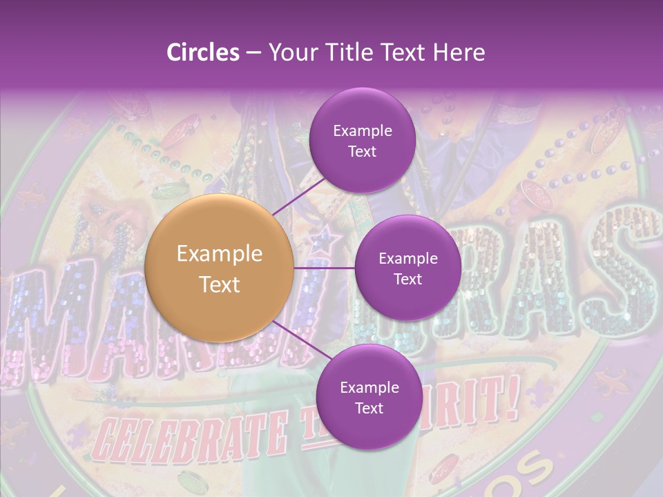 Female Old Assist PowerPoint Template