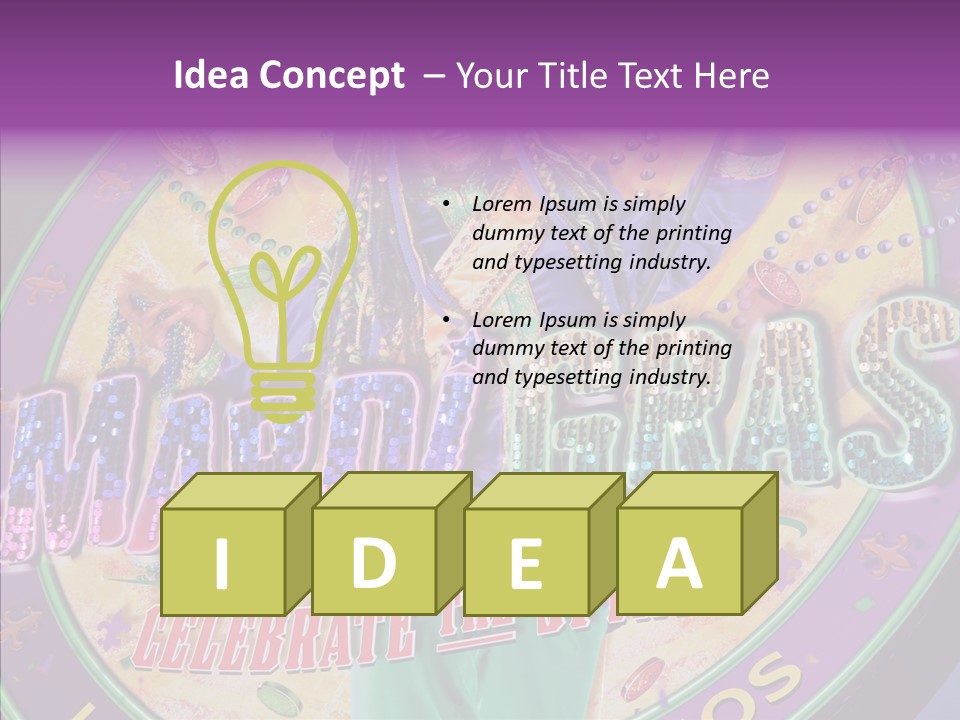 Female Old Assist PowerPoint Template