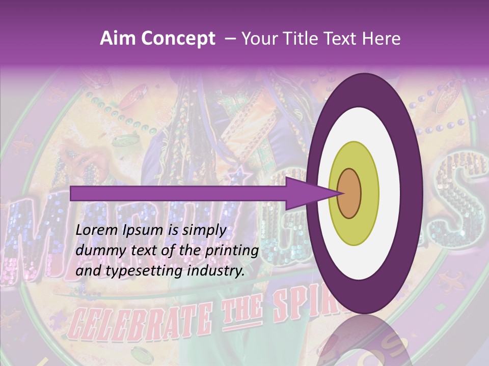 Female Old Assist PowerPoint Template