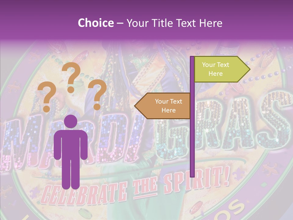 Female Old Assist PowerPoint Template
