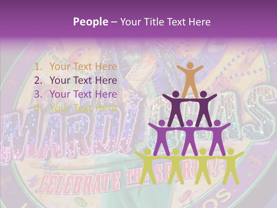 Female Old Assist PowerPoint Template