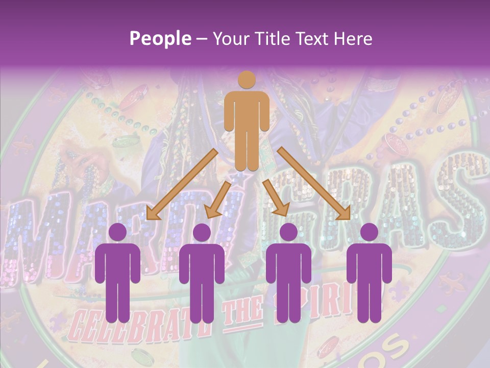 Female Old Assist PowerPoint Template