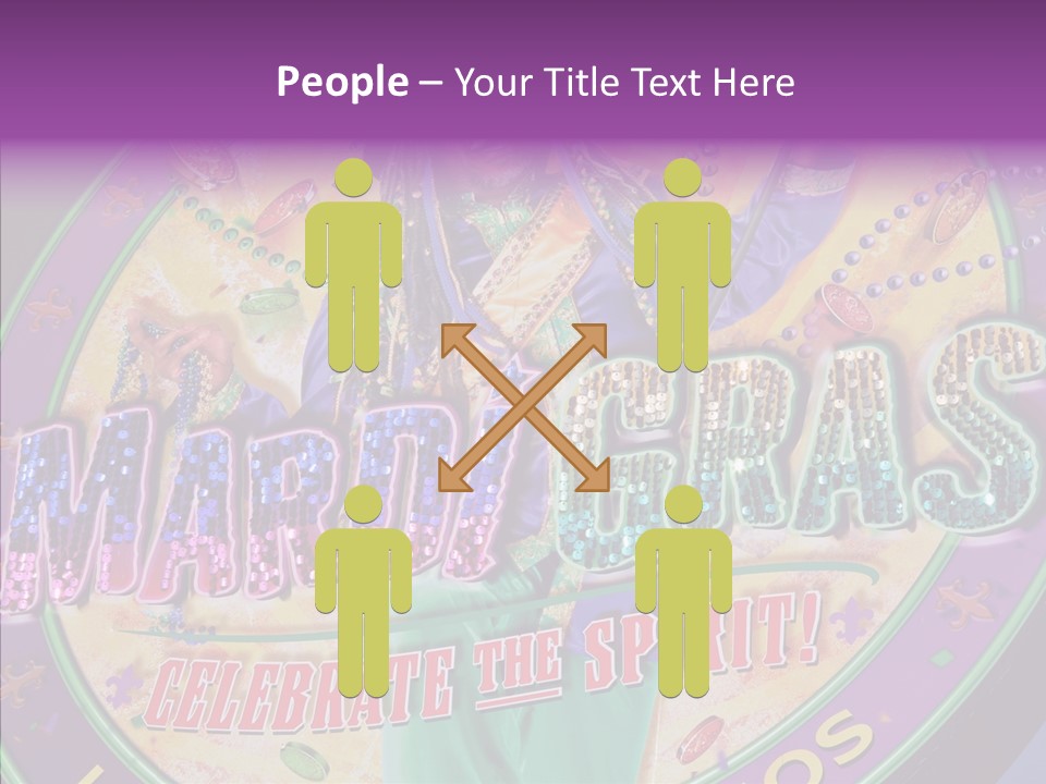 Female Old Assist PowerPoint Template