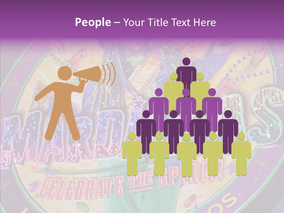 Female Old Assist PowerPoint Template