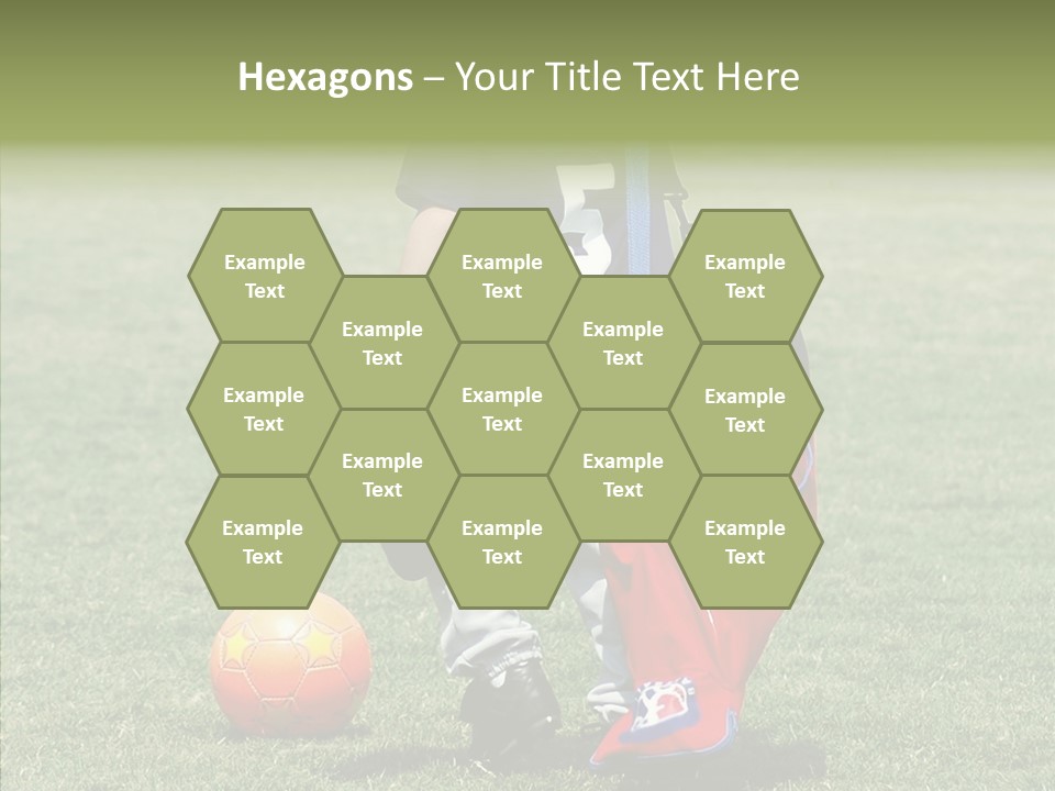 Hand Background Hold PowerPoint Template