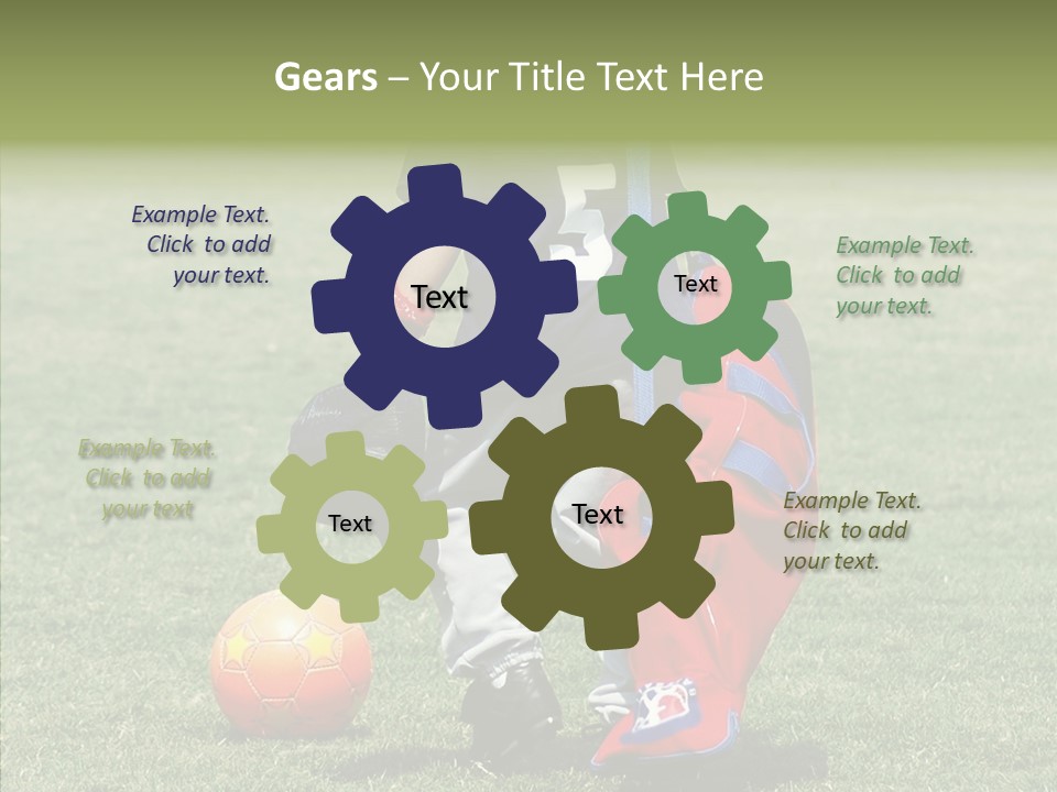 Hand Background Hold PowerPoint Template