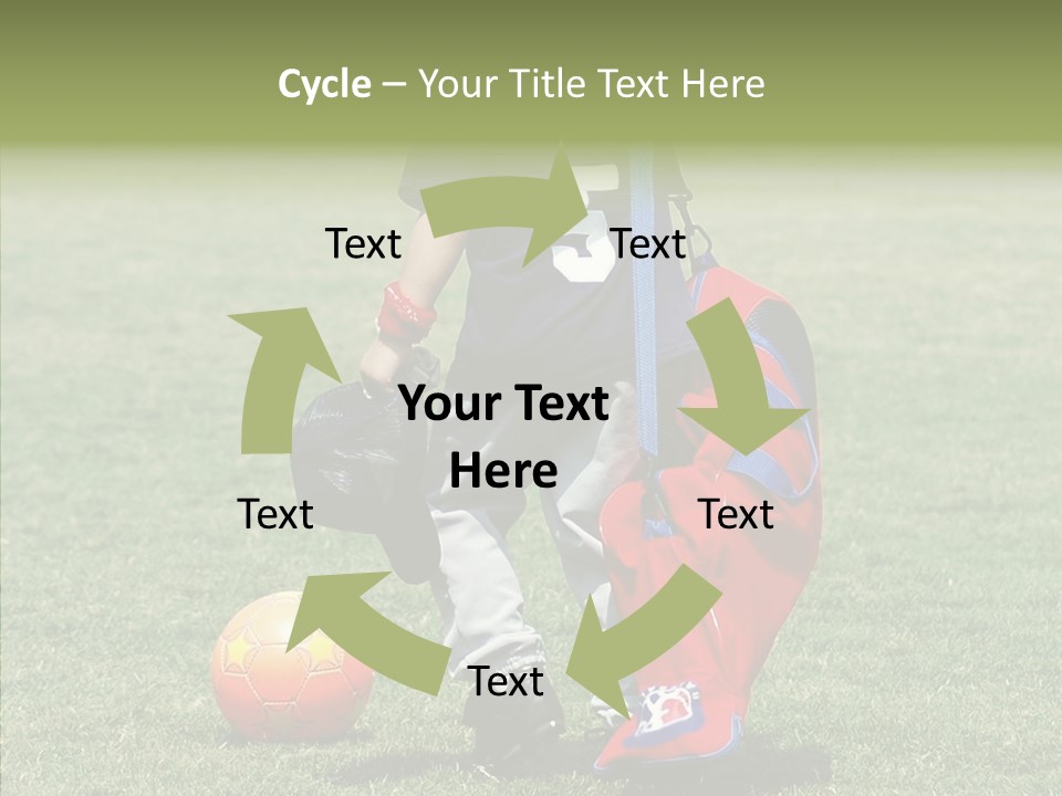 Hand Background Hold PowerPoint Template