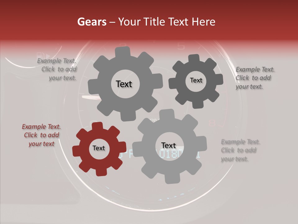 Senior  Finger Holding Hands PowerPoint Template
