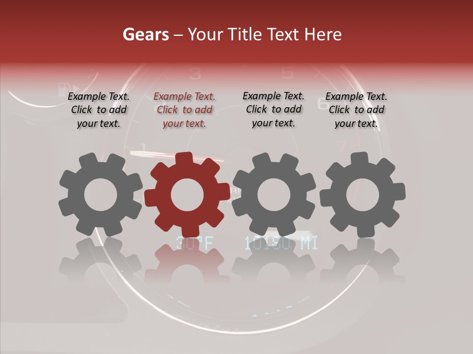 Senior  Finger Holding Hands PowerPoint Template