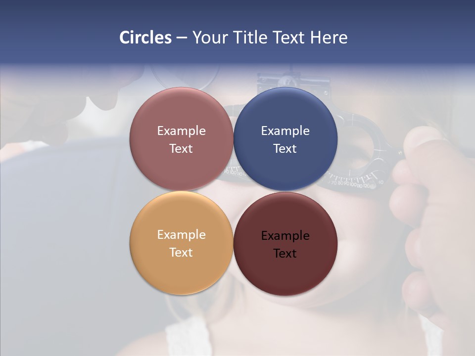 Young Senior Close Up PowerPoint Template