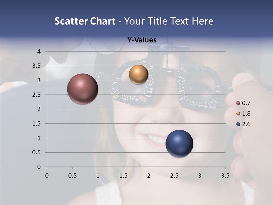 Young Senior Close Up PowerPoint Template