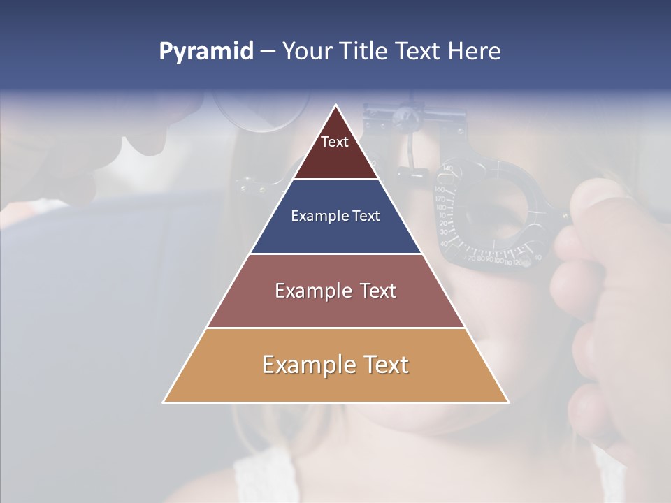 Young Senior Close Up PowerPoint Template