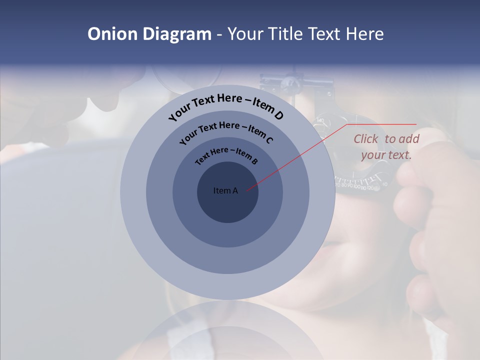 Young Senior Close Up PowerPoint Template