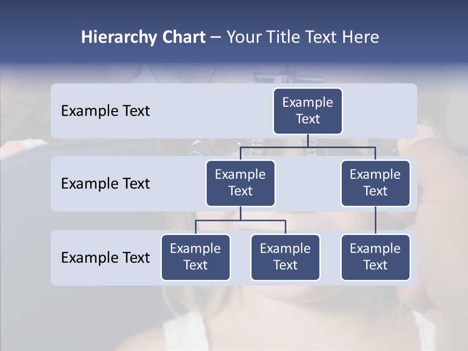 Young Senior Close Up PowerPoint Template