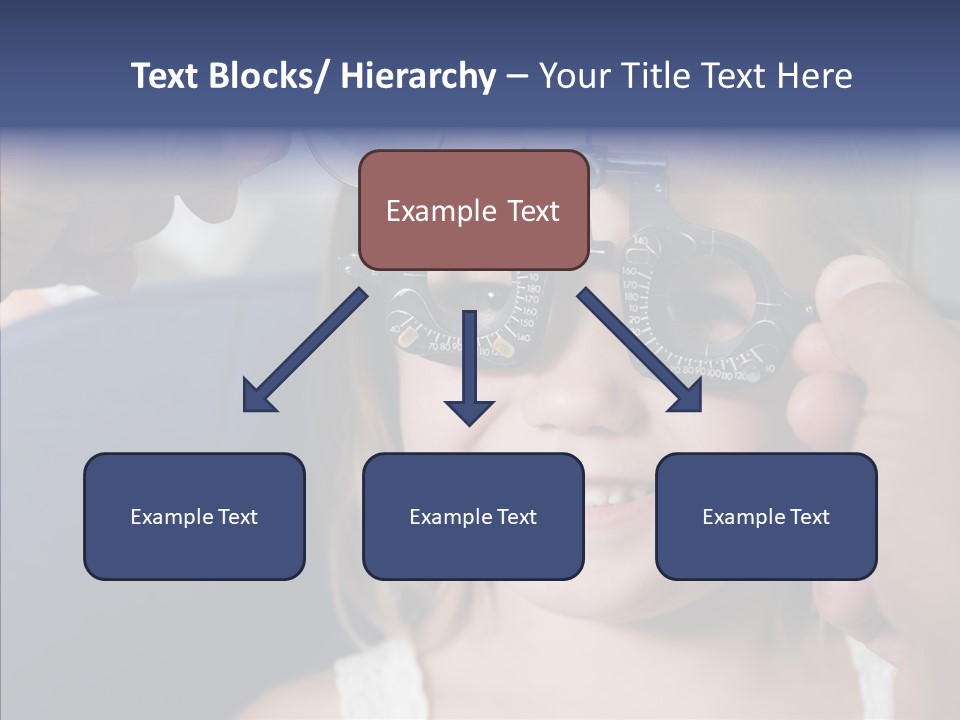 Young Senior Close Up PowerPoint Template