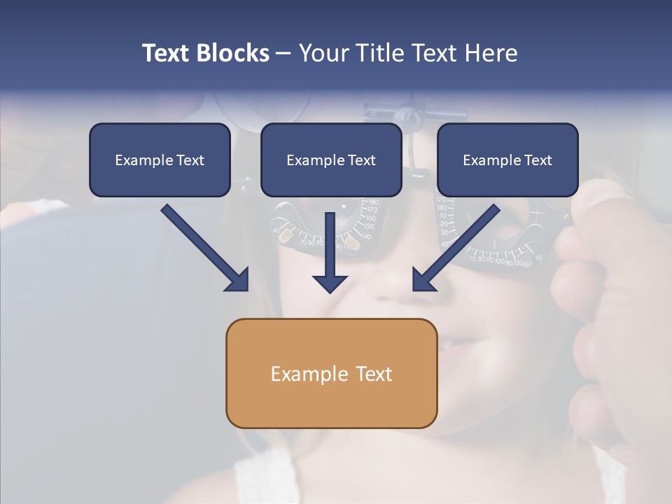 Young Senior Close Up PowerPoint Template