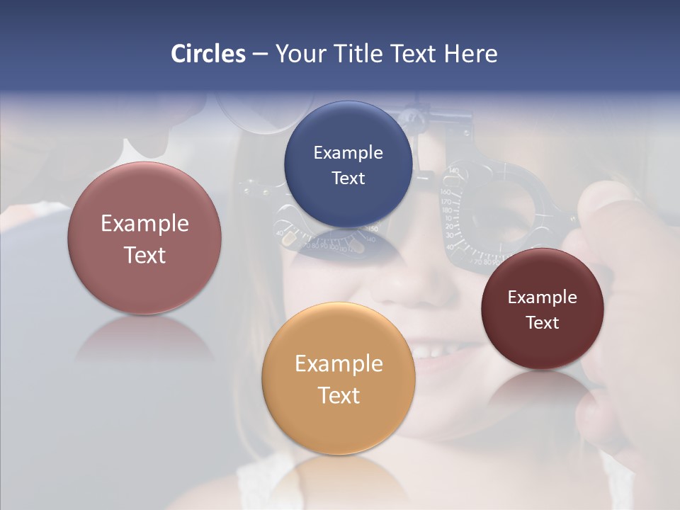 Young Senior Close Up PowerPoint Template