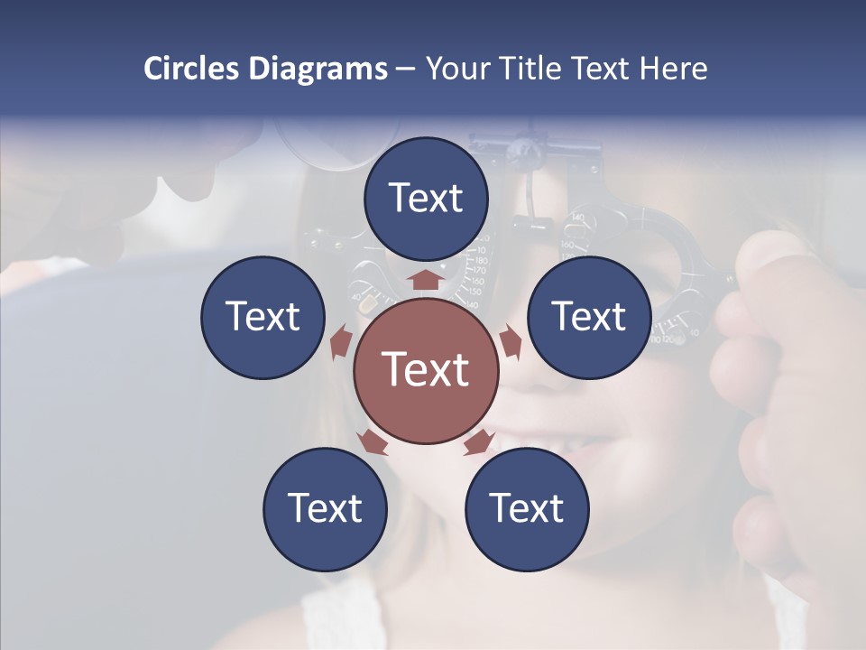 Young Senior Close Up PowerPoint Template