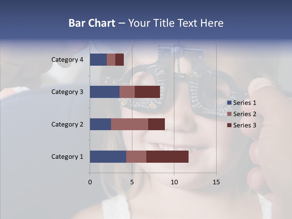 Young Senior Close Up PowerPoint Template