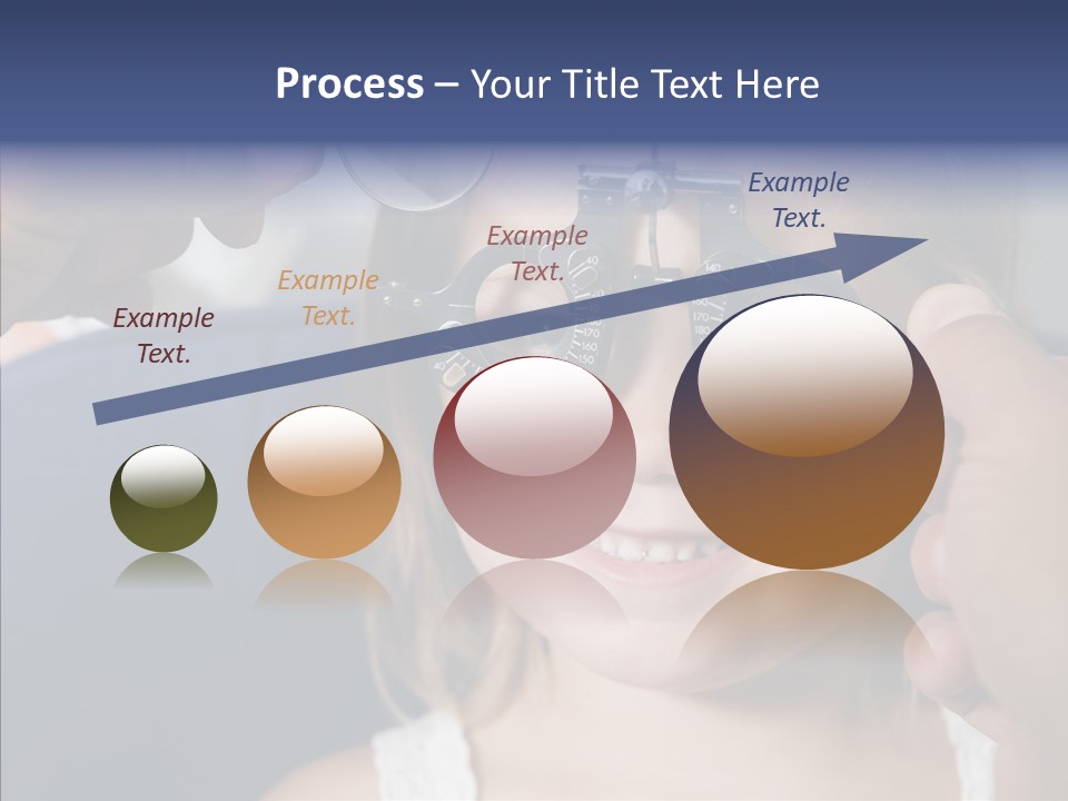 Young Senior Close Up PowerPoint Template